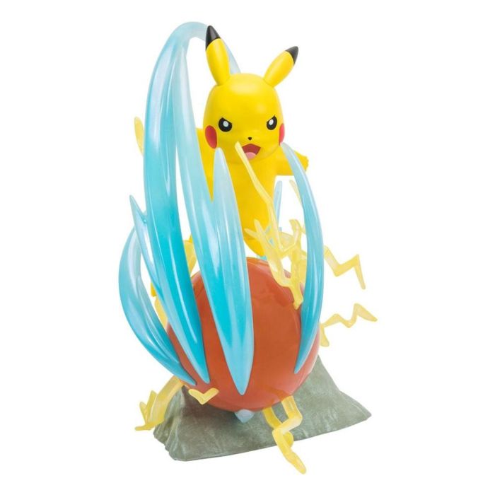 Jazwares Figura Pokemon 25 Aniversario Con Iluminación - Pikachu, Tamaño Aprox. 33cm