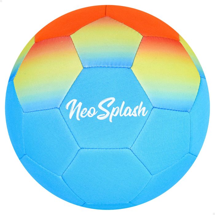 Balón de Fútbol Playa Aktive Neo Splash (24 Unidades) 6