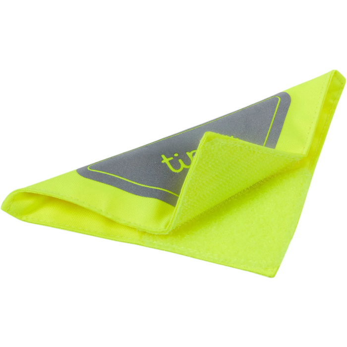 Tineo Parches Reflectantes con Cierre de Velcro - Amarillo Fluorescente - TIN3275054061643