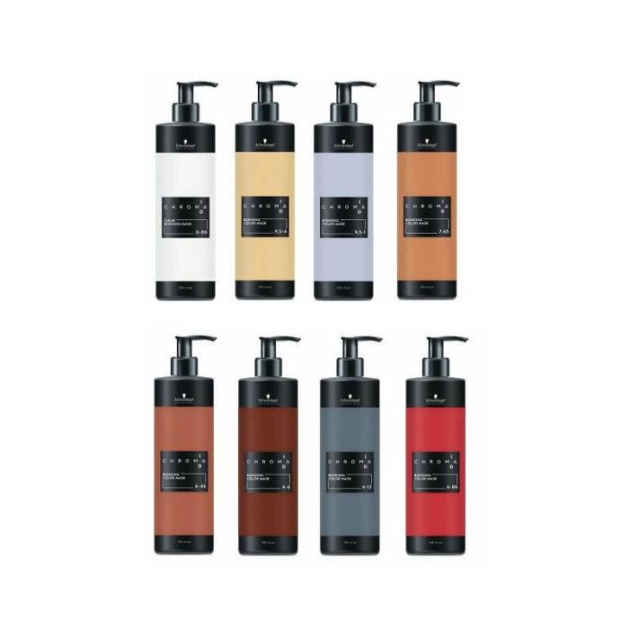 Schwarzkopf Chroma ID Bonding Color Mask Rojo 280ml - Semi-permanente con Cuidado Intenso