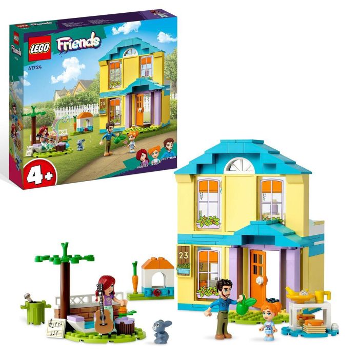 Lego Friends 41724 La Maison de Paisley, juguete para niños de 4 años, con accesorios y mini-poupées