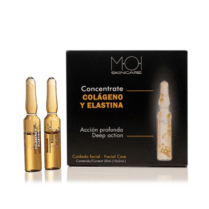 Moi Colágeno Y Elastina Ampollas Faciales 10 X 2 mL