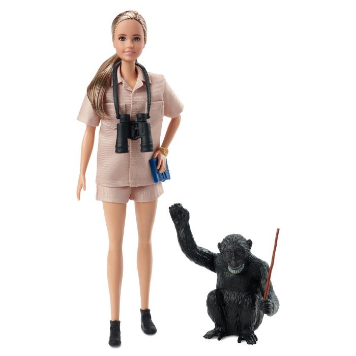 Muñeca Barbie Signature Jane Goodall Hcb82 Mattel 1