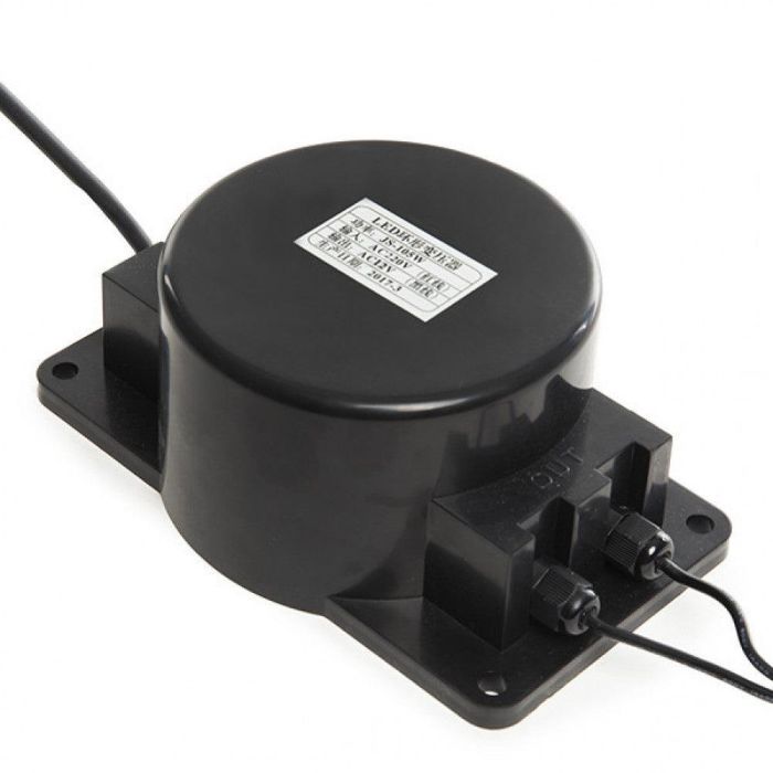 Transformador LED 100W 230VAC/12VAC Sumergible IP68 para Focos de Exterior o Iluminación Sumergible - Protección Picos Tensión 0 Transformador LED 100W 230VAC/12VAC Sumergible IP68 para Focos de Exterior o Iluminación Sumergible - Protección Picos Tensión 0