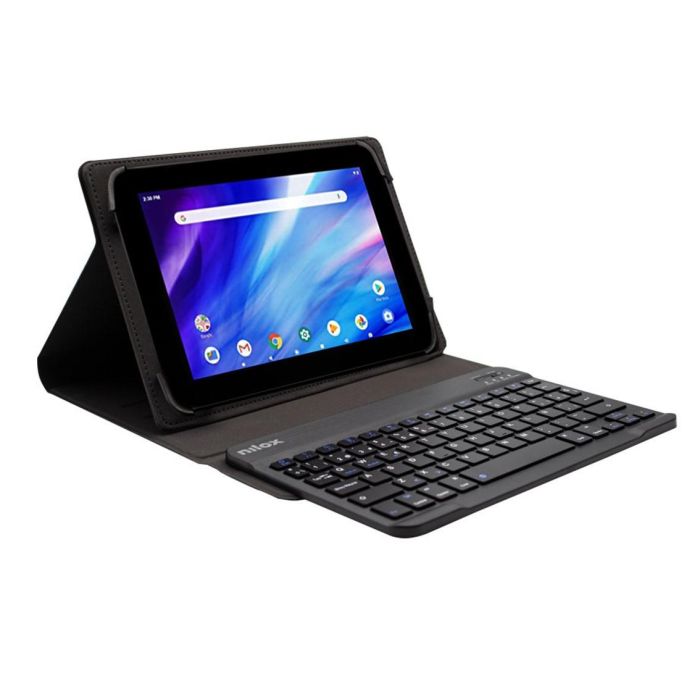 Nilox Funda con Teclado Bluetooth Extraíble para Tablet 9.7" a 10.5" - Negro 1