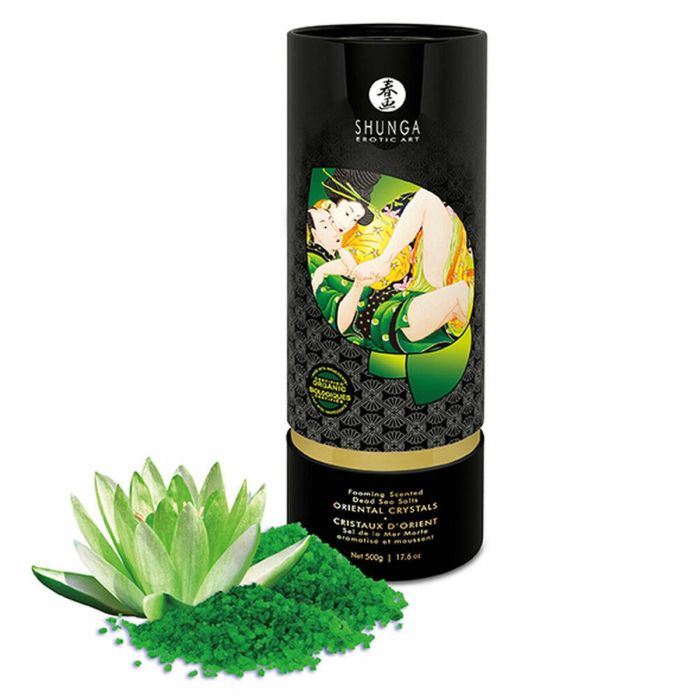 Sales de Baño Shunga ORIENTAL CRYSTALS Flor de Loto 500 g 1