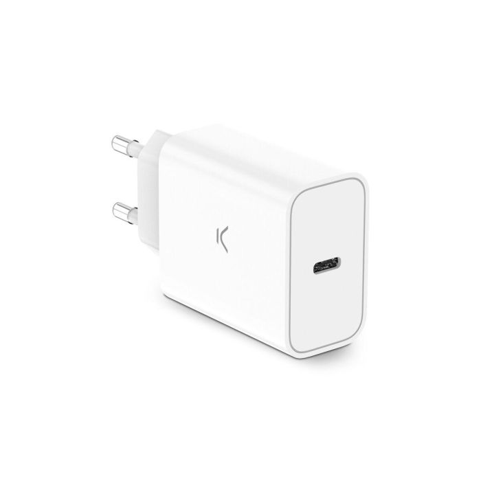 Cargador de Pared KSIX Blanco 30 W