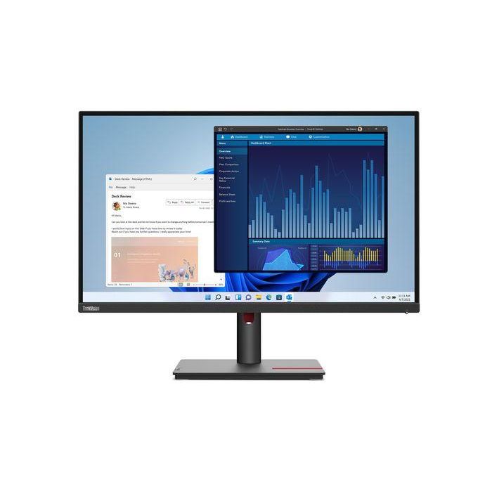 Lenovo ThinkVision T27p-30 Monitor 27" 4K UHD IPS USB-C HDMI DP Negro 4 Lenovo ThinkVision T27p-30 Monitor 27" 4K UHD IPS USB-C HDMI DP Negro 4