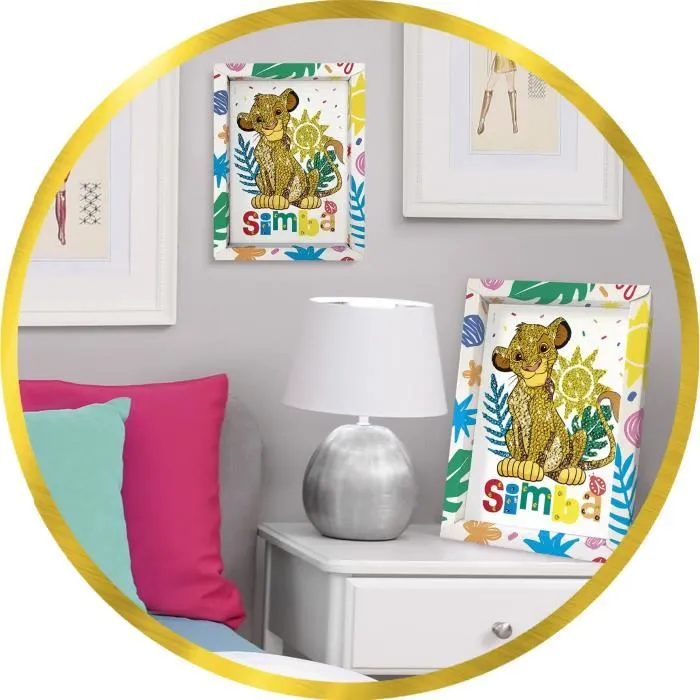 Lansay LAN3181860203293 Juego Creativo Colección Lentejuelas Simba El Rey León A Partir De 7 Años 2 Lansay LAN3181860203293 Juego Creativo Colección Lentejuelas Simba El Rey León A Partir De 7 Años 2