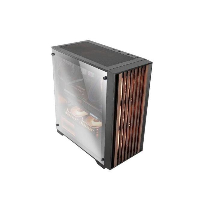 Mars Gaming MCWOODC Caja Gaming Semitorre MC-WOOD con Frontal de Madera y Panel Lateral Cristal Cromado, AIO 360mm 1 Mars Gaming MCWOODC Caja Gaming Semitorre MC-WOOD con Frontal de Madera y Panel Lateral Cristal Cromado, AIO 360mm 1