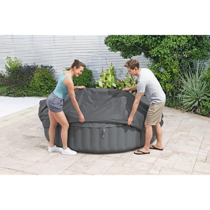 BESTWAY - Manta térmica EnergySense para spas redondos 236 x 71 cm 5