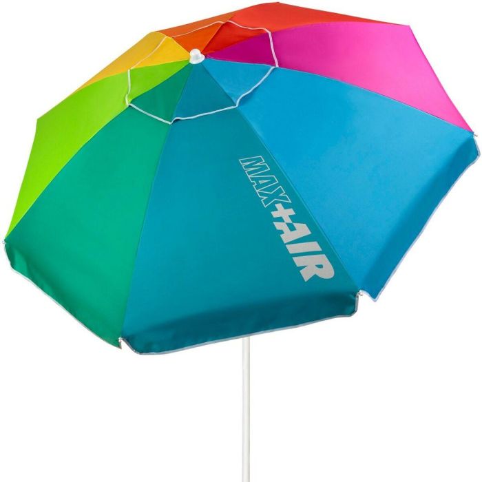 Sombrilla Aktive Multicolor 200 x 203 x 200 cm Acero (6 Unidades) 1 Sombrilla Aktive Multicolor 200 x 203 x 200 cm Acero (6 Unidades) 1