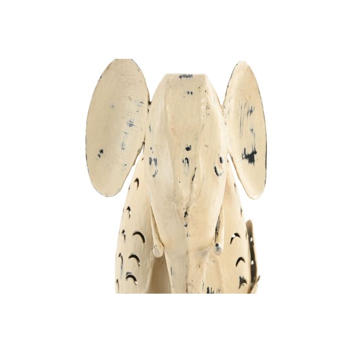 Decoracion Indio DKD Home Decor Blanco 9 x 30 x 26 cm (2 Unidades) 1