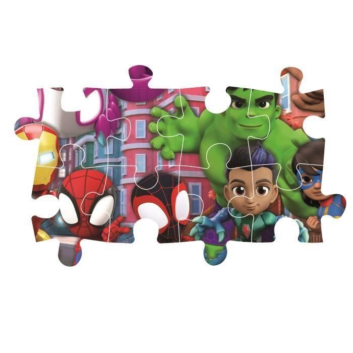 CLEMENTONI - 24 piezas Maxi - Spidey y sus extraordinarios amigos 2 CLEMENTONI - 24 piezas Maxi - Spidey y sus extraordinarios amigos 2