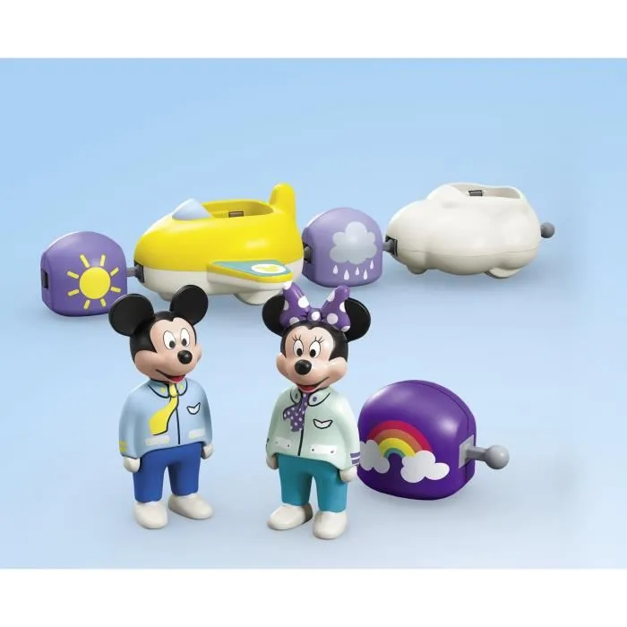 Playmobil Junior Disney Mickey Y Minnie Tren Nube 2