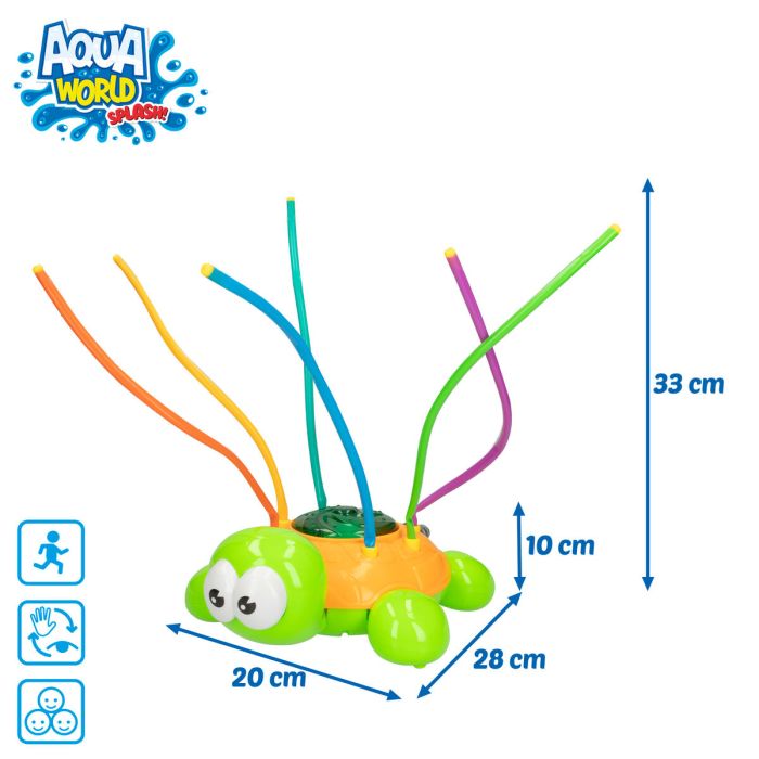 Juguete Aspersor Rociador de Agua Colorbaby Plástico 28 x 9 x 20 cm (6 Unidades) 3 Juguete Aspersor Rociador de Agua Colorbaby Plástico 28 x 9 x 20 cm (6 Unidades) 3