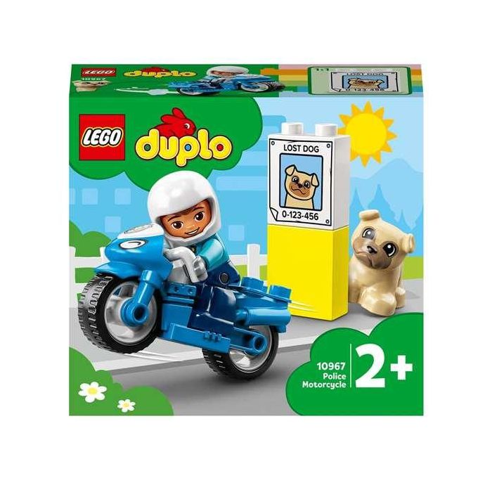 Juego de construccion rescate moto de policia lego duplo Juego de construccion rescate moto de policia lego duplo