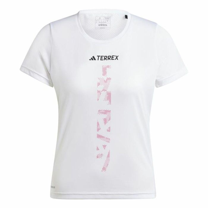 Camiseta de Manga Corta Hombre Adidas Terrex Agravic Blanco 6 Camiseta de Manga Corta Hombre Adidas Terrex Agravic Blanco 6