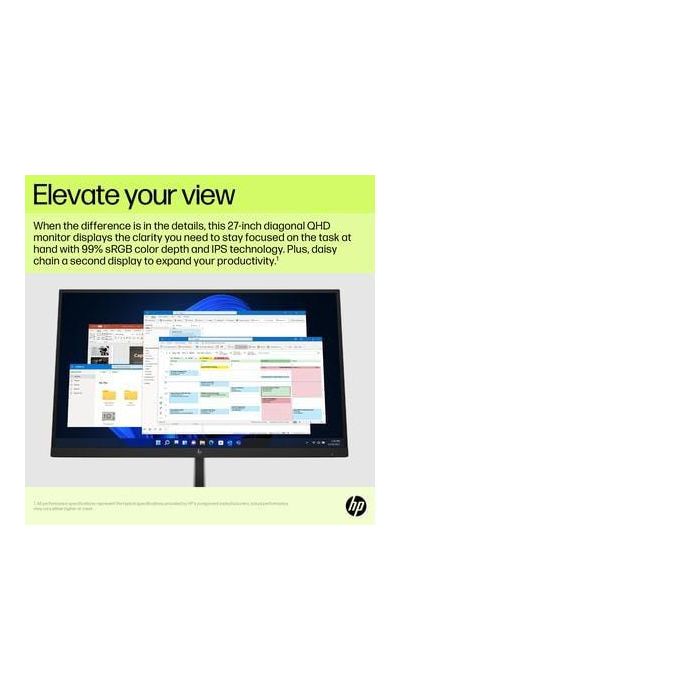 HP E27u G5 QHD USB-C PVC Free Monitor 4 HP E27u G5 QHD USB-C PVC Free Monitor 4