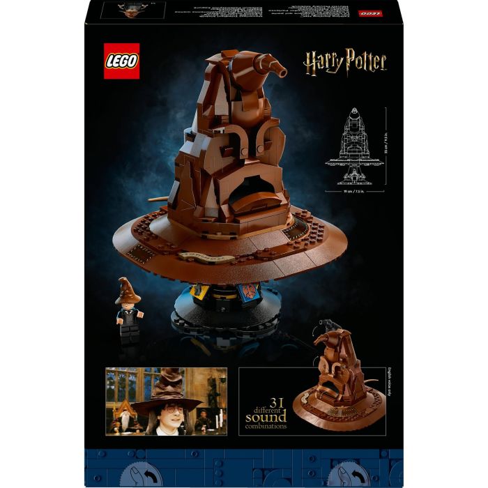 Lego 76429 Harry Potter El Sombrero Seleccionador Que Habla, Tema de Hogwarts, Idea de Regalo 7