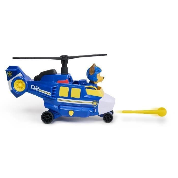 VEHÍCULO MAESTRO DE GIRO + FIGURA DE RESCATE AÉREO DE CHASE Patrulla Canina 2 VEHÍCULO MAESTRO DE GIRO + FIGURA DE RESCATE AÉREO DE CHASE Patrulla Canina 2