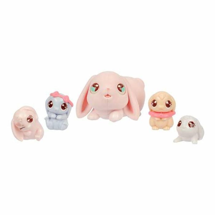 Little Live Pets Mascota Mini Mama Surprise: Juguete Interactivo con Sorpresa de Bebé, Alimenta a Mamá con Apio 7