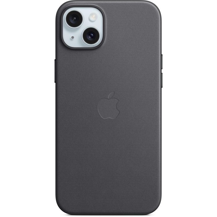 Apple iPhone 15 Plus MT423ZM/A - Funda Fina de Tejido con MagSafe para iPhone 15 Plus Negro 0 Apple iPhone 15 Plus MT423ZM/A - Funda Fina de Tejido con MagSafe para iPhone 15 Plus Negro 0