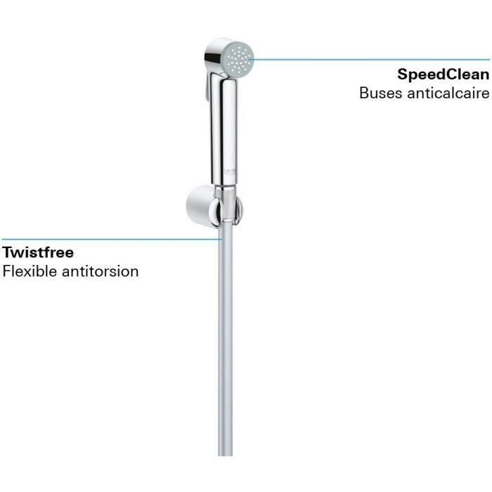 Grohe Set de Ducha Monochorro con Soporte de Pared 2