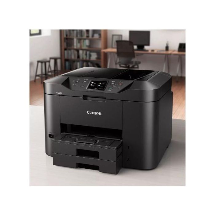 Canon 0958C009 Impresora Multifunción 4 en 1 MAXIFY MB2750 para Oficina. WiFi, Fax, Dúplex, ADF 50h, 500 hojas, Ethernet, Pantalla Táctil. Negra 4