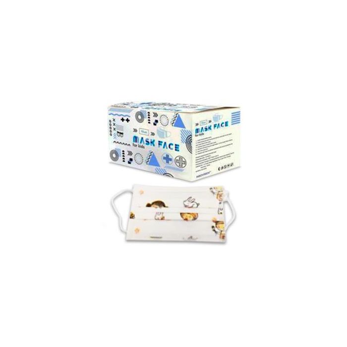 Mascarilla Higienica Infantil 3Capas Caja 50Ud.