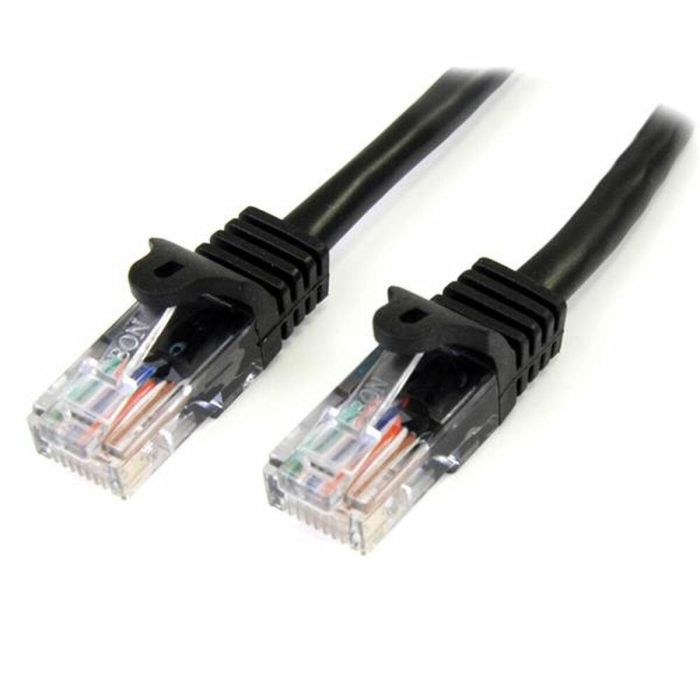 Cable de Red Rígido UTP Categoría 6 Startech 45PAT1MBK 1 m Cable de Red Rígido UTP Categoría 6 Startech 45PAT1MBK 1 m