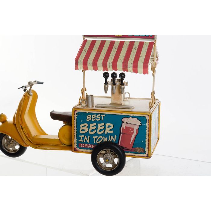 Vehiculo Decoracion Vintage DKD Home Decor Azul Amarillo 15 x 26.5 x 31.5 cm (2 Unidades) 2 Vehiculo Decoracion Vintage DKD Home Decor Azul Amarillo 15 x 26.5 x 31.5 cm (2 Unidades) 2