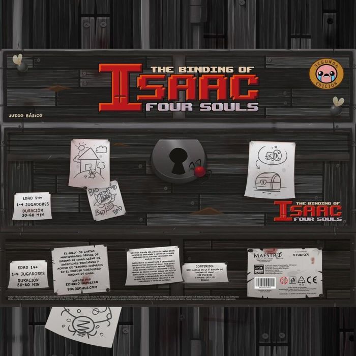 Juego mesa The Binding of Isaac Four Souls español 2