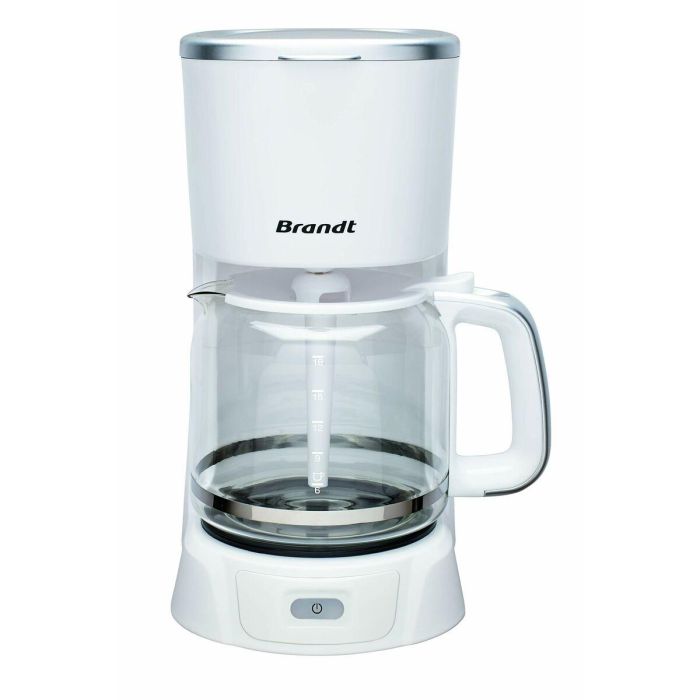 BRANDT CAF1318S Cafetera con filtro - Blanco 1