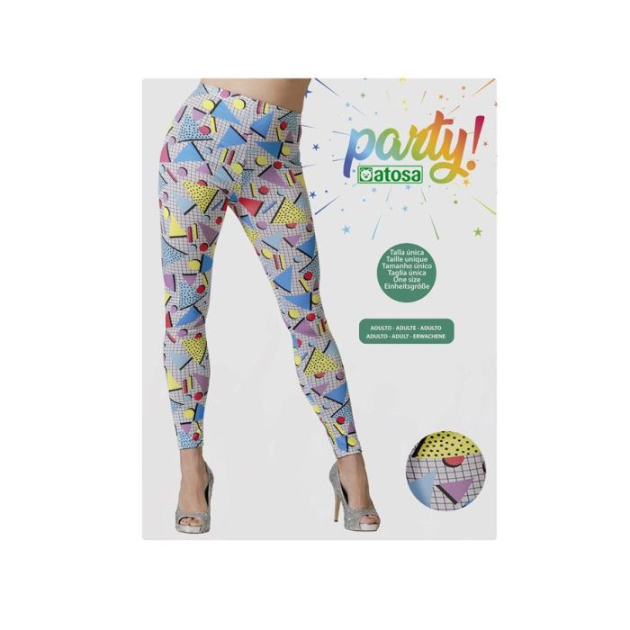 Leggings de color liso adulto - Versátiles para disfraces y fiestas temáticas 1