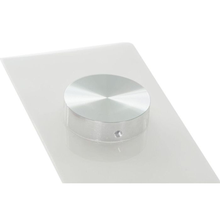 Mesa de Comedor DKD Home Decor Cristal Transparente Blanco Madera MDF (160 x 90 x 75 cm) 5 Mesa de Comedor DKD Home Decor Cristal Transparente Blanco Madera MDF (160 x 90 x 75 cm) 5