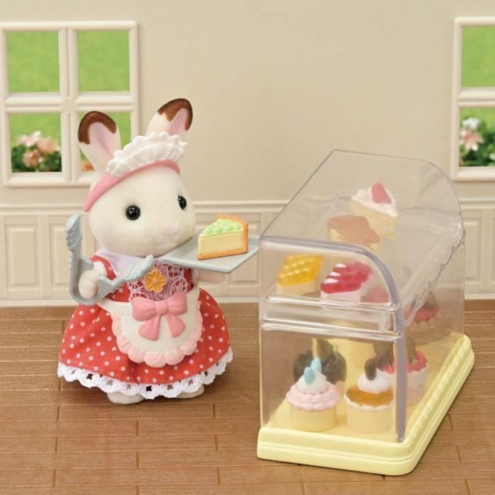 Figura Articulada Sylvanian Families La caja de pasteles Pastelera 1 Figura Articulada Sylvanian Families La caja de pasteles Pastelera 1