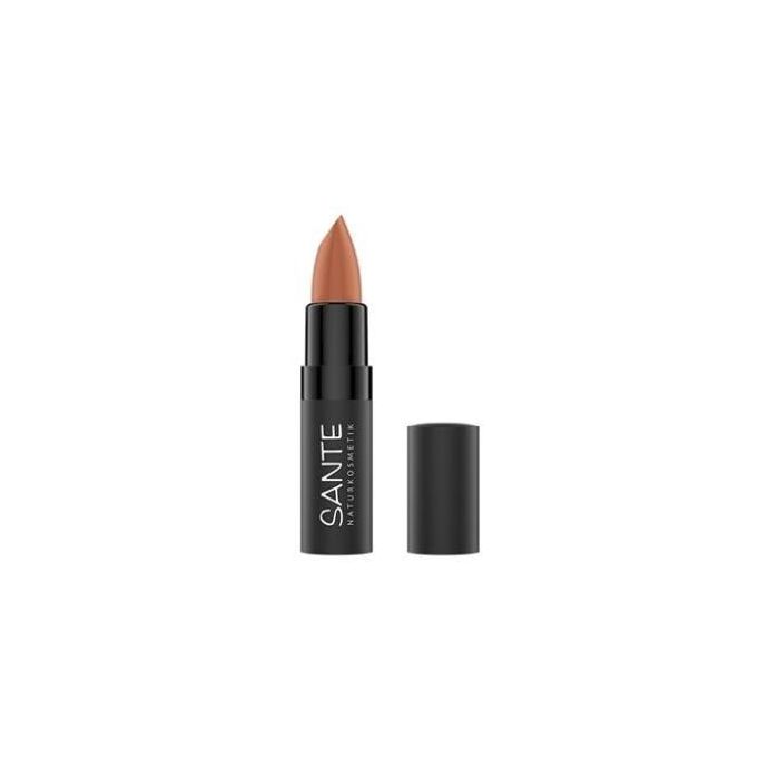 SANTE NATURKOSMETIK Pintalabios Mate 01 Truly Nude 4,5g – Color Intenso, Hidratante y Nutritivo con Manteca de Cacao Bio y Karité
