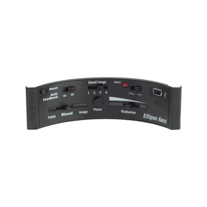FISHMAN Sistema Ellipse Aura - Pastilla & Preamplificador para Guitarra (3,2 mm)