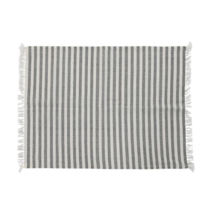 DKD Home Decor Delantal 1 x 85 x 70 cm Set de 2 Verde Blanco Algodón/Poliéster Rayas 2