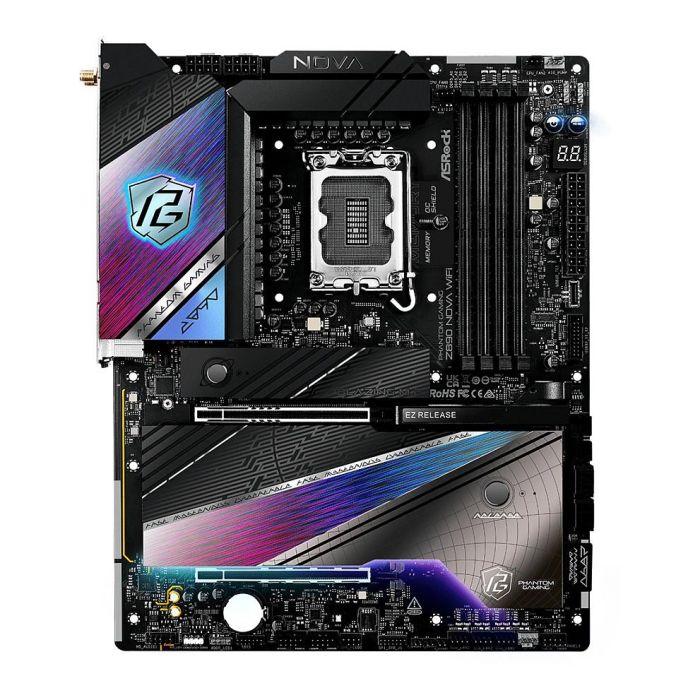 ASRock Z890 Nova WiFi Placa Base ATX Intel Z890 Socket LGA 1851 DDR5 WiFi 7 Bluetooth 5.4