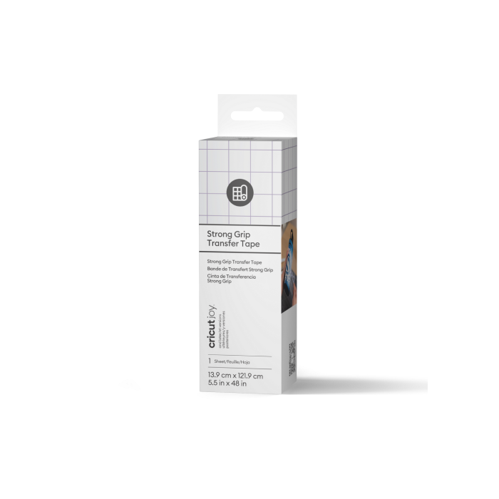 Cricut 2011359 Rollo de Vinilo de Termotransferencia Blanco 139mm x 1219mm