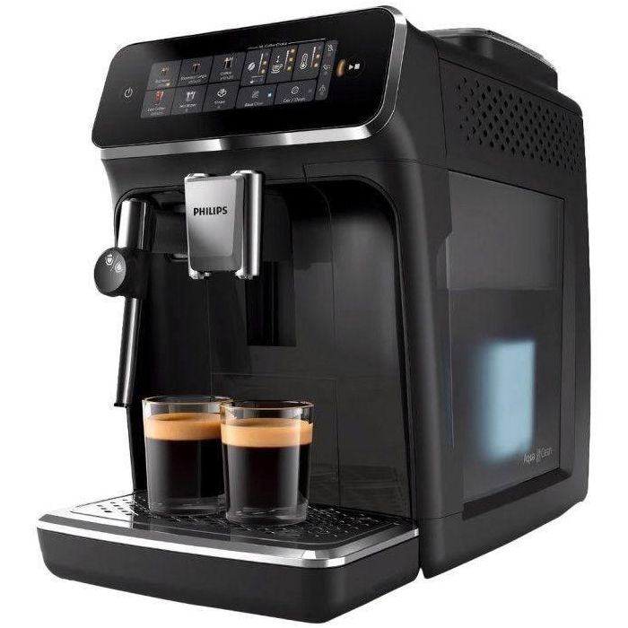 Cafetera en grano - PHILIPS - EP3321/40 - 1500 W - 275 g en grano - Negra