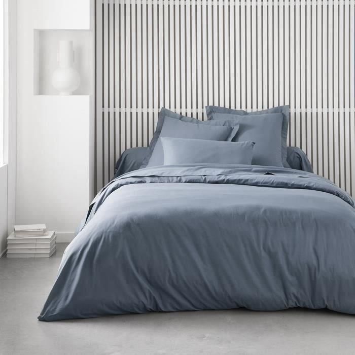 Hoy esencial, la cubierta del doyt - 240 x 260 cm - 2 personas - 100% une algodón - mezclilla Hoy esencial, la cubierta del doyt - 240 x 260 cm - 2 personas - 100% une algodón - mezclilla