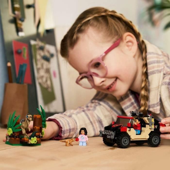 Lego Set de Construcción Jurassic World Velociraptor 76972, 285 Piezas, Juego para Niños 2