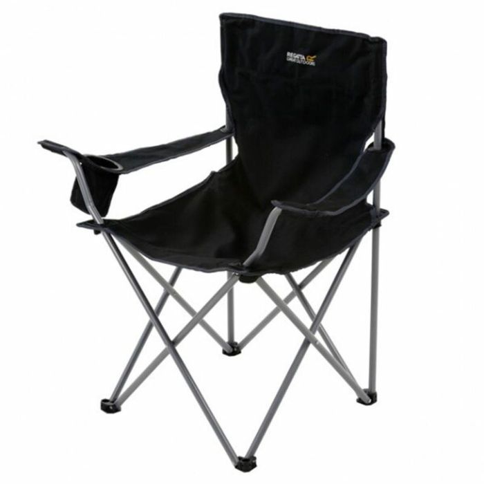 Silla de Camping Plegable Regatta Isla Negro Silla de Camping Plegable Regatta Isla Negro