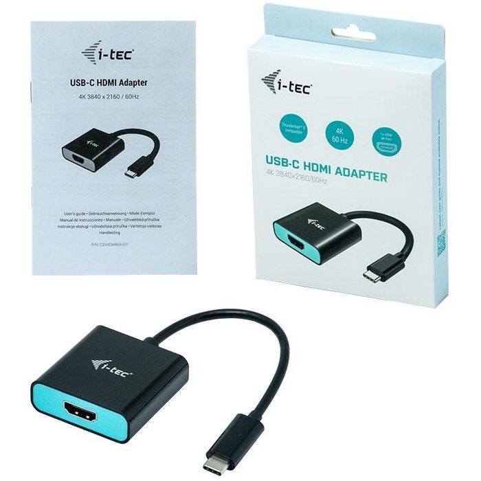 Adaptador USB C a HDMI i-Tec C31HDMI60HZP 3
