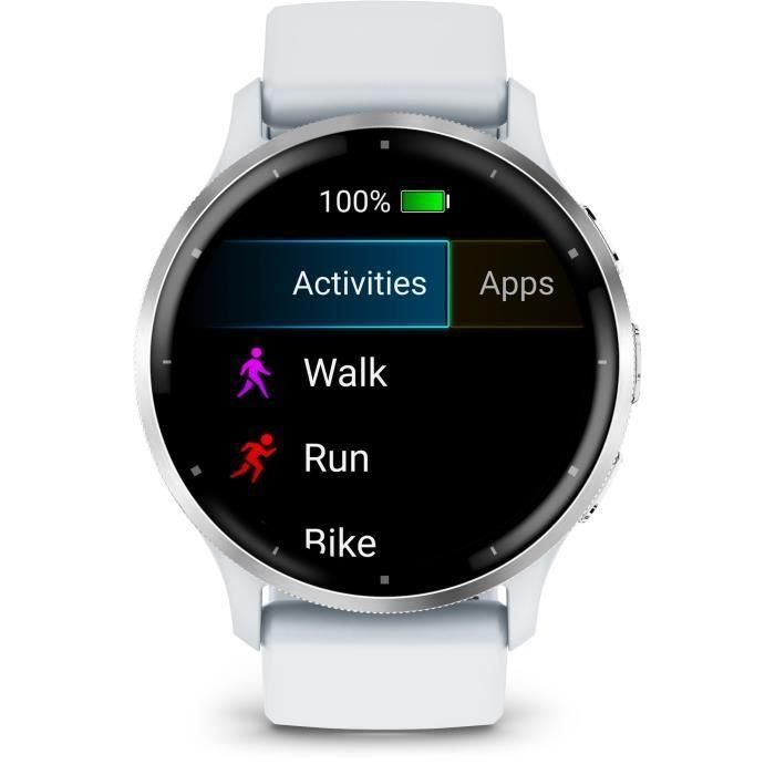 Garmin Venu 3 3,56 cm (1.4") AMOLED 45 mm Digital 454 x 454 Pixeles Pantalla táctil Plata, Blanco Wifi GPS (satélite) 1 Garmin Venu 3 3,56 cm (1.4") AMOLED 45 mm Digital 454 x 454 Pixeles Pantalla táctil Plata, Blanco Wifi GPS (satélite) 1
