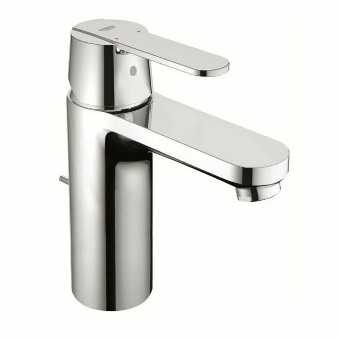 Grohe 23454000 Mezclador Monomando de Lavabo Medium Get Cromo Caño Mediano Cartucho Cerámico 35mm con Desagüe 0 Grohe 23454000 Mezclador Monomando de Lavabo Medium Get Cromo Caño Mediano Cartucho Cerámico 35mm con Desagüe 0