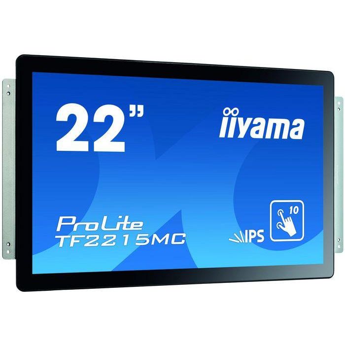 iiyama TF2215MC-B2, 21.5", 1920x1080, 16:9, 14 ms, IPS LED, projective capacitive, VGA, HDMI, DP, HDCP, DC 12V, 520x315x42.5 mm 3 iiyama TF2215MC-B2, 21.5", 1920x1080, 16:9, 14 ms, IPS LED, projective capacitive, VGA, HDMI, DP, HDCP, DC 12V, 520x315x42.5 mm 3